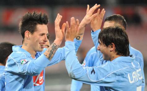 Hamsik e Lavezzi