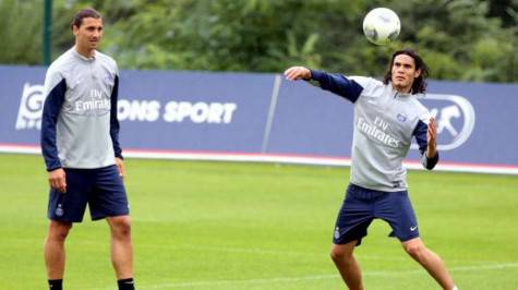 ibrahimovic cavani