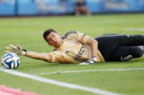 Geronimo Rulli in allenamento © Getty