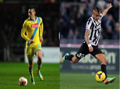 hamsik-vidal getty