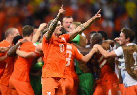 Netherlands v Costa Rica: Quarter Final - 2014 FIFA World Cup Brazil