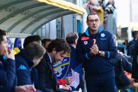 Sarri (c)Getty Images / AFP / CARLO HERMANN (Photo credit should read CARLO HERMANN/AFP/Getty Images)