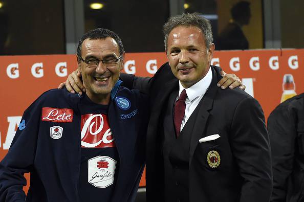 Maurizio Sarri Sinisa Mihajlovic