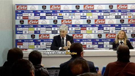 Gasperini, conferenza Napoli-Genoa