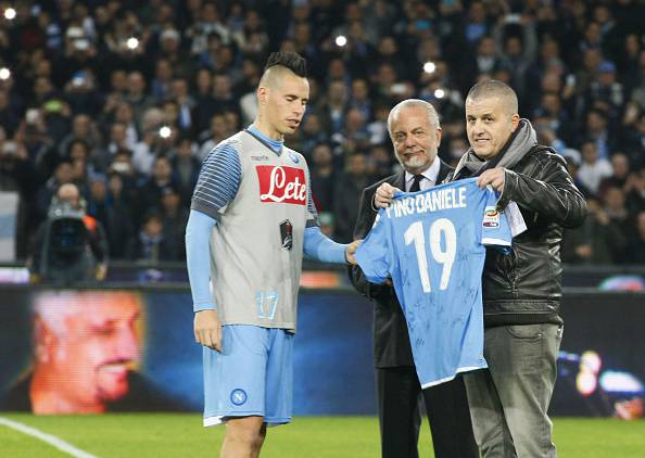 Hamsik e De Laurentiis