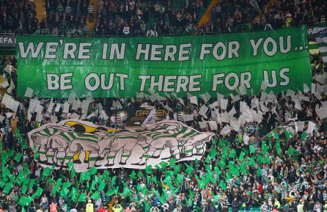 Celtic tifosi 