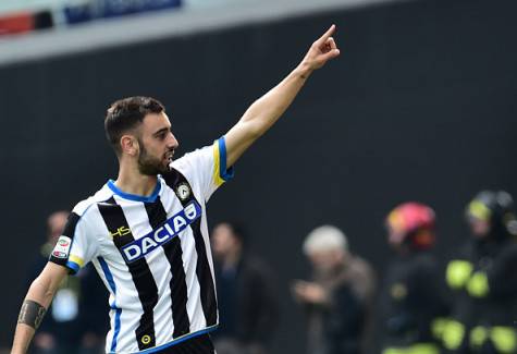 Fernandes gol in Udinese-Napoli