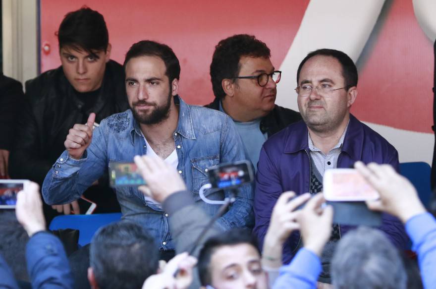 Higuain squalificato in Napoli-Verona