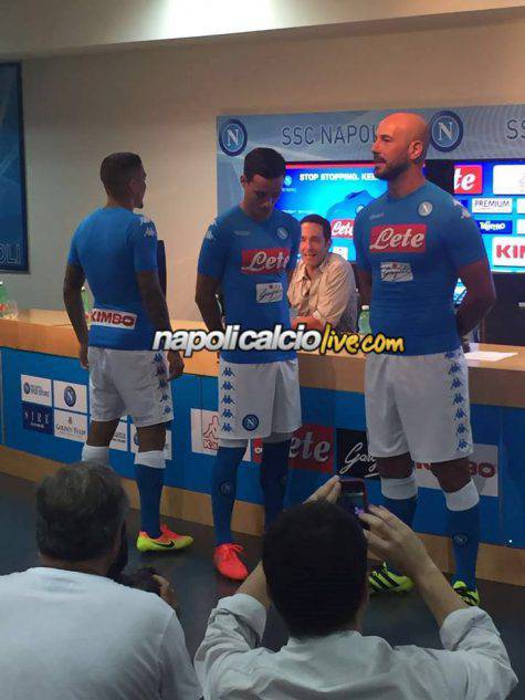 Nuova maglia Napoli 2016/2017