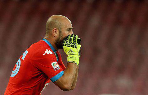 Pepe Reina portiere Napoli