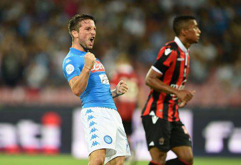 Dries Mertens attaccante Napoli