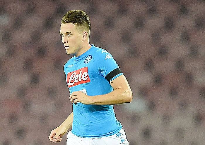 Piotr Zielinski centrocampista Napoli