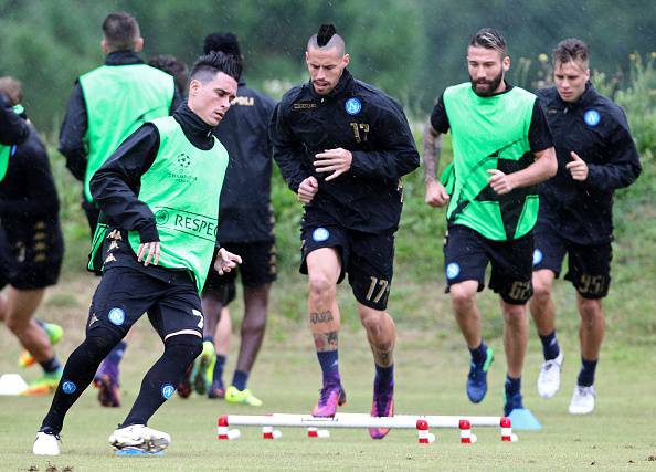 Allenamento Napoli, Lasicki