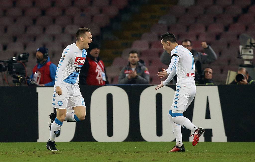 Zielinski e Callejon