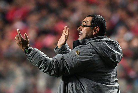 Sarri Benfica-Napoli