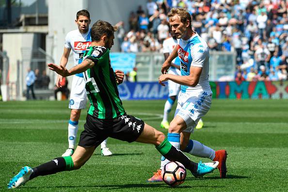 Strinic Sassuolo-Napoli