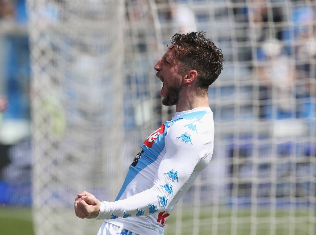 Dries Mertens esulta col Napoli © Getty Images