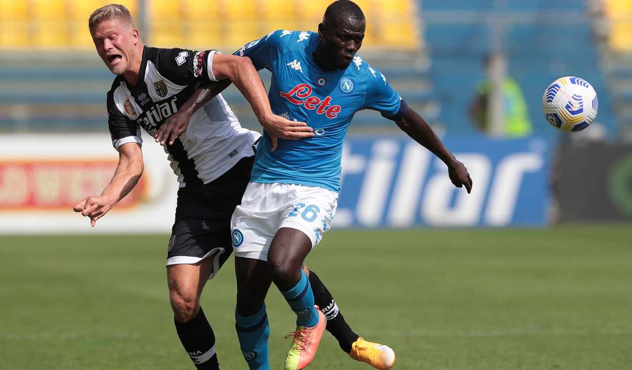 Parma Napoli Cornelius Koulibaly