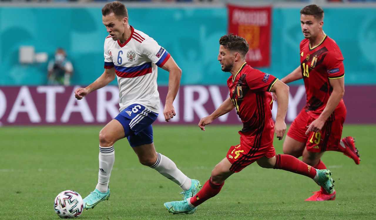 Mertens Belgio Napoli Europei