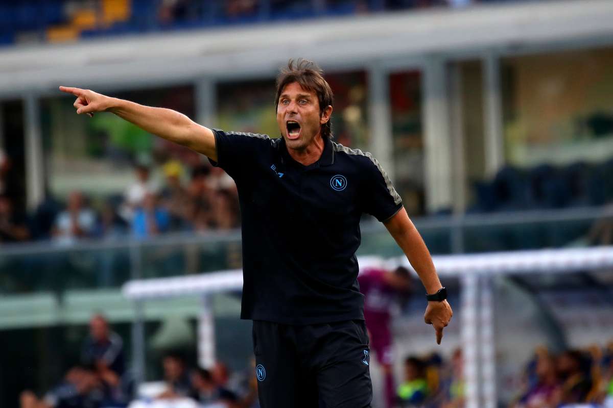 Caos Conte a Napoli