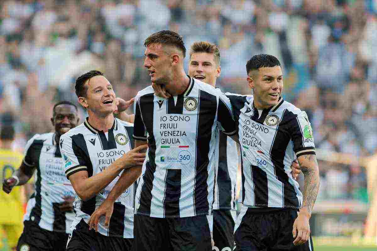 Napoli colpo dall'Udinese