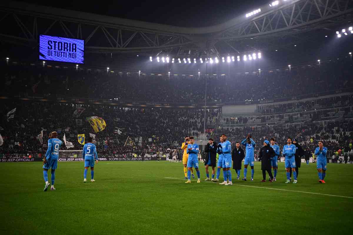 Juventus Napoli chiusura settore ospite