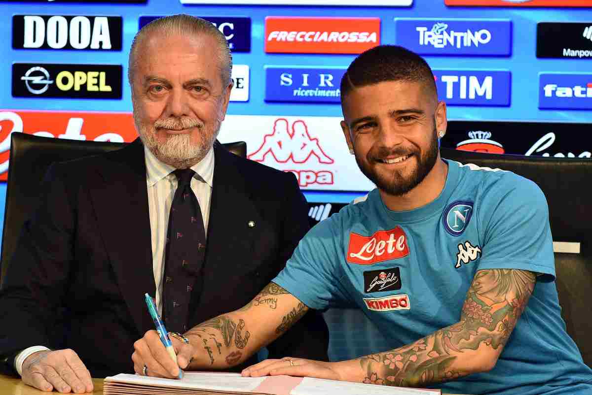 Juve-Napoli, Insigne senza parole: il gesto di De Laurentiis