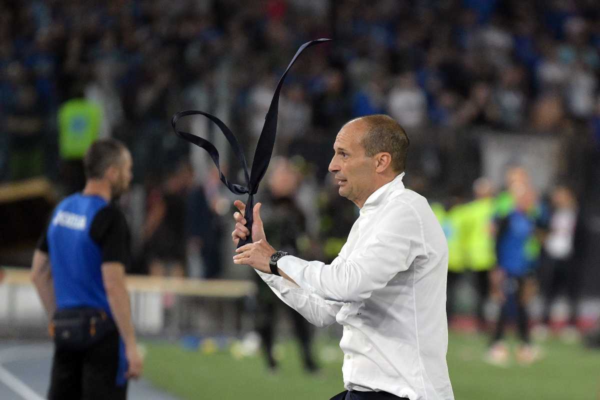 Allegri protesta