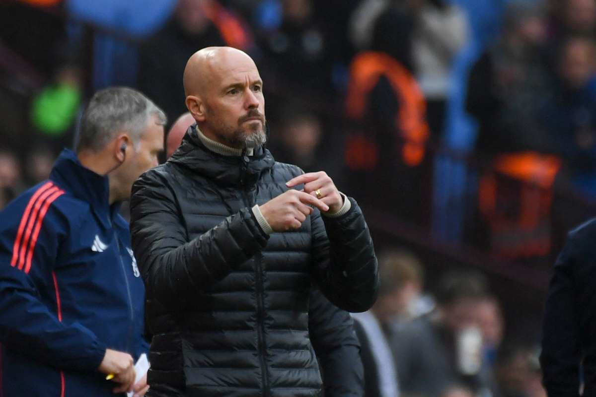 Ten Hag in panchina