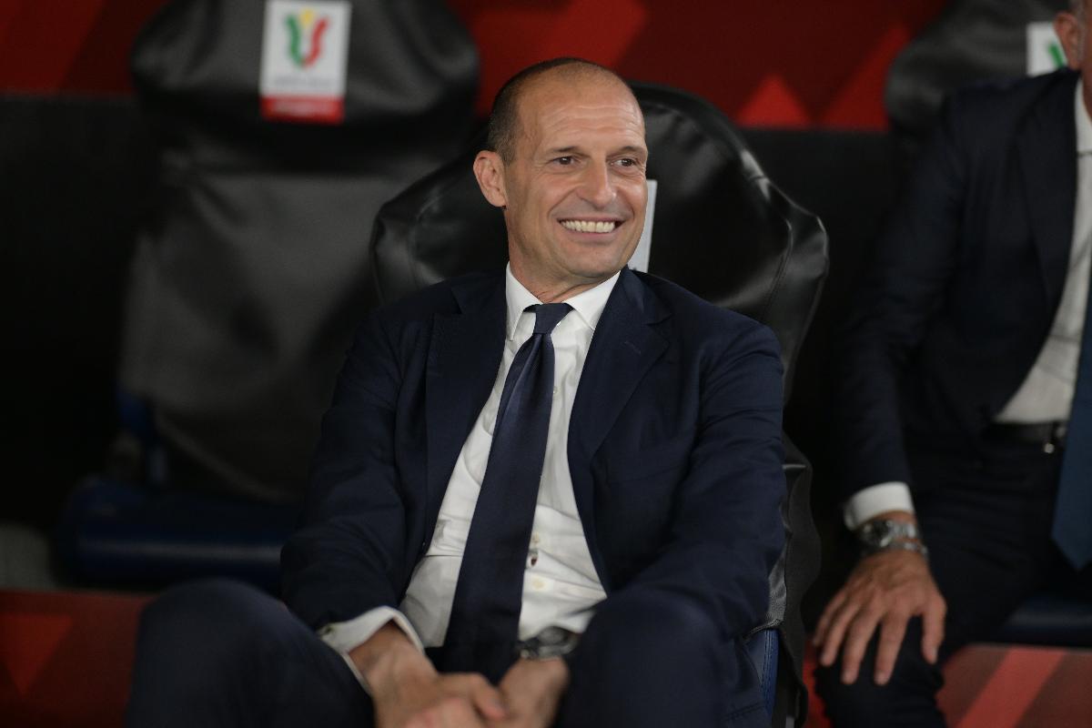 Allegri in panchina