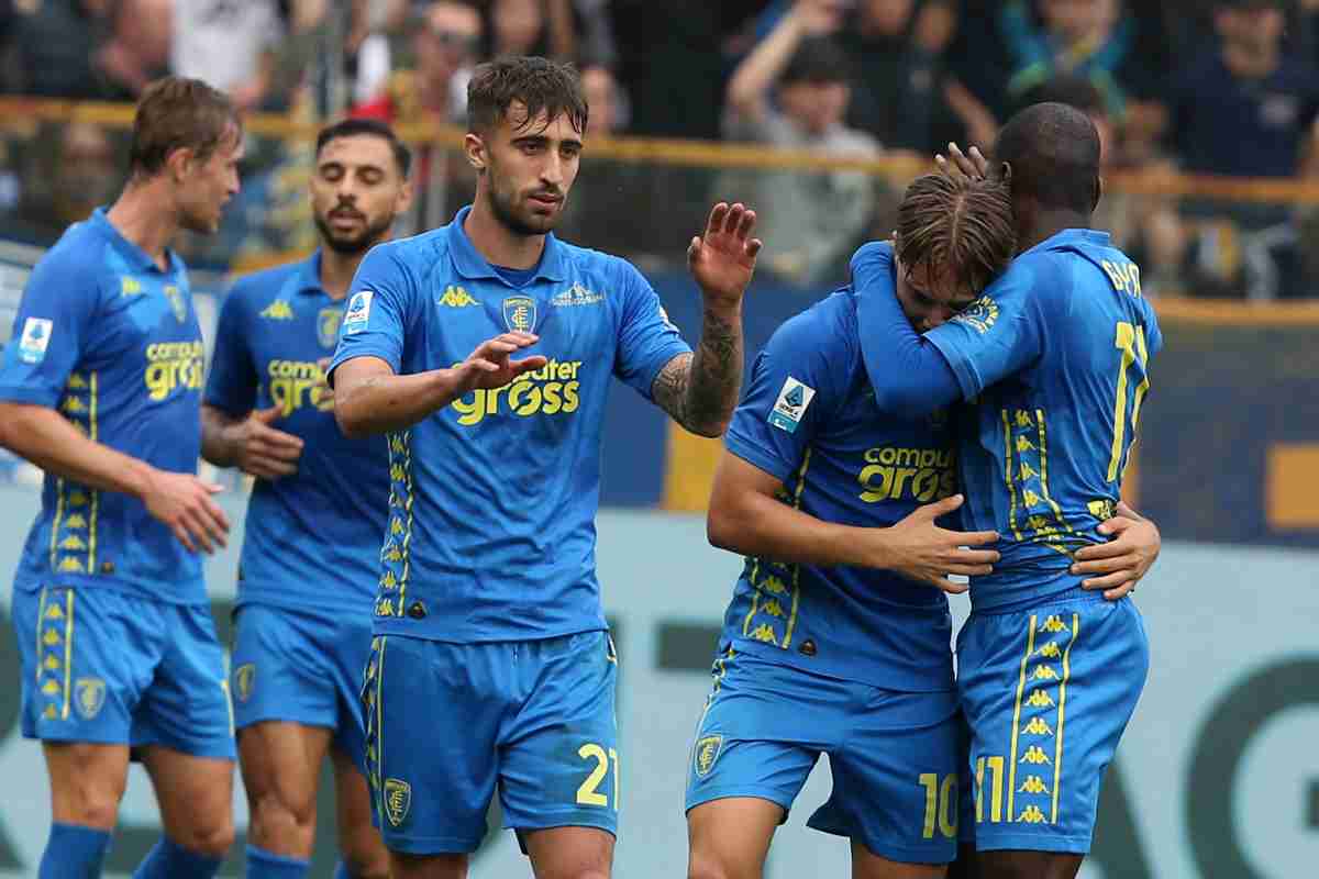 Napoli intreccio con l'Empoli