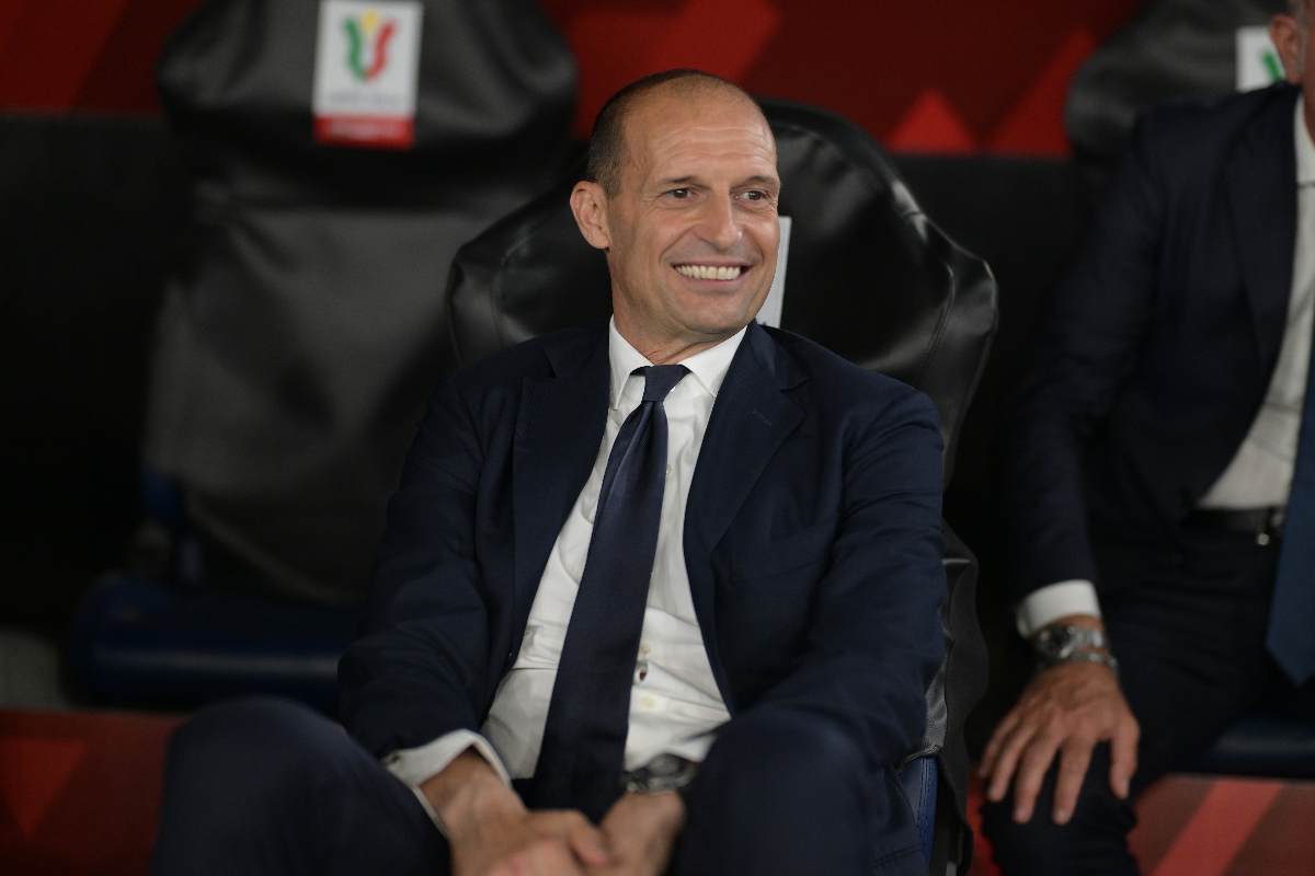 Allegri sorride