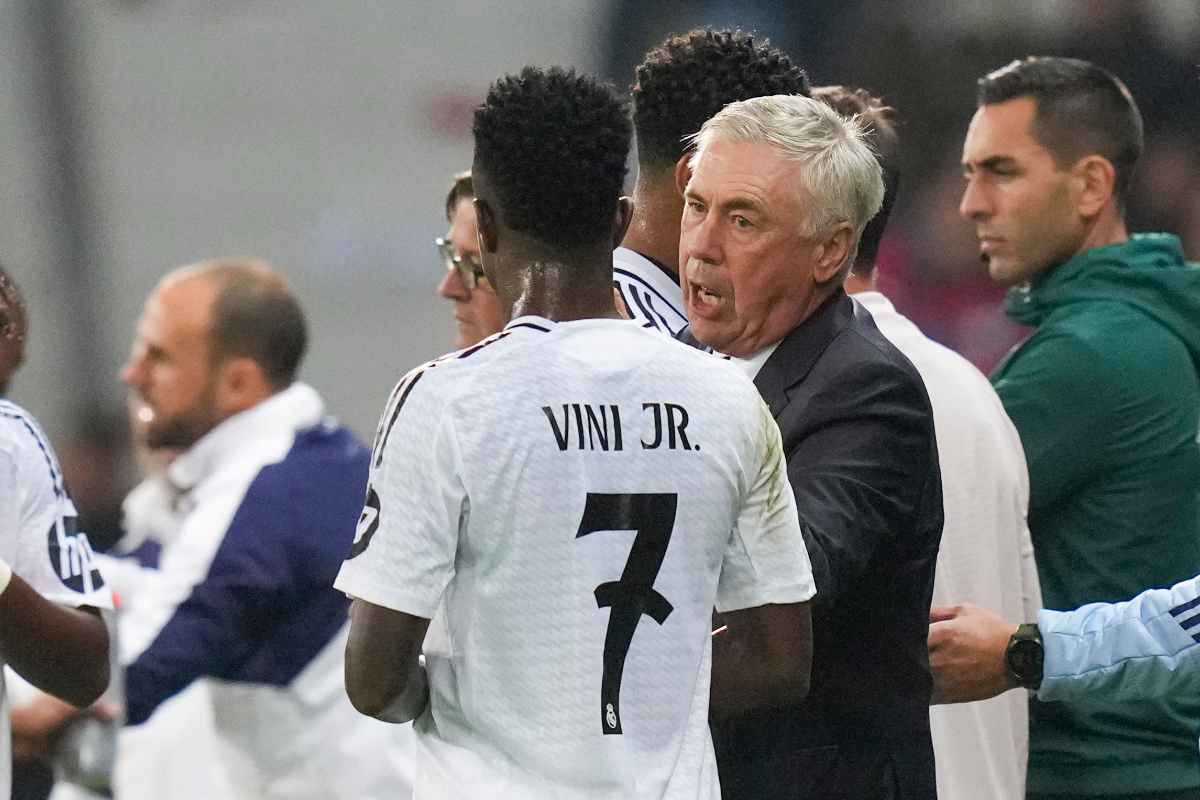 Ancelotti e Vinicius