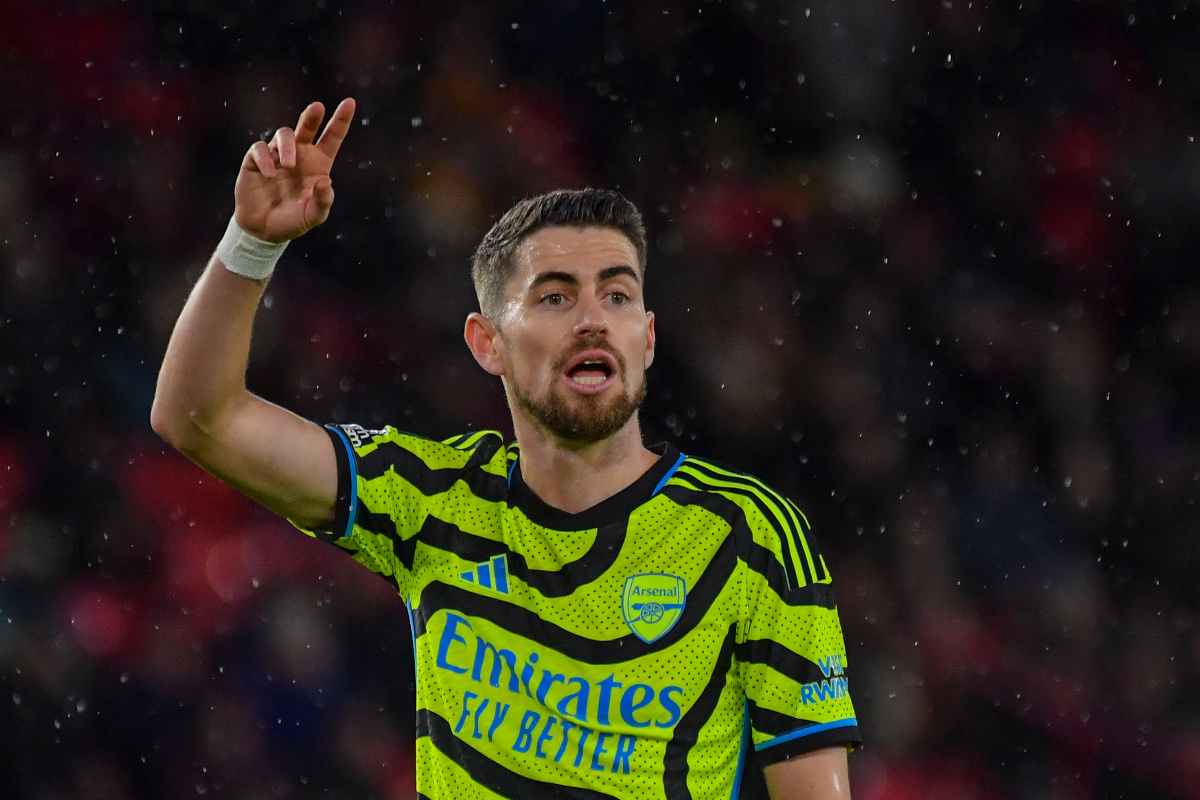 Jorginho con l'Arsenal