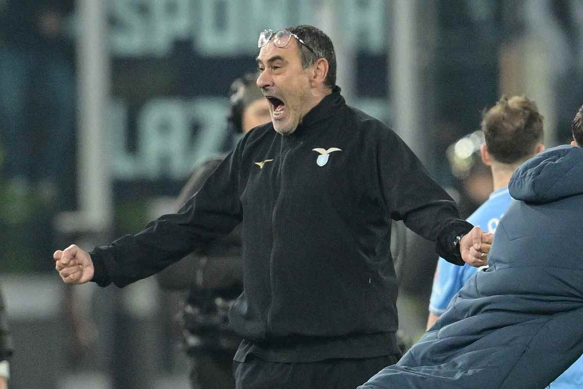 Sarri esulta