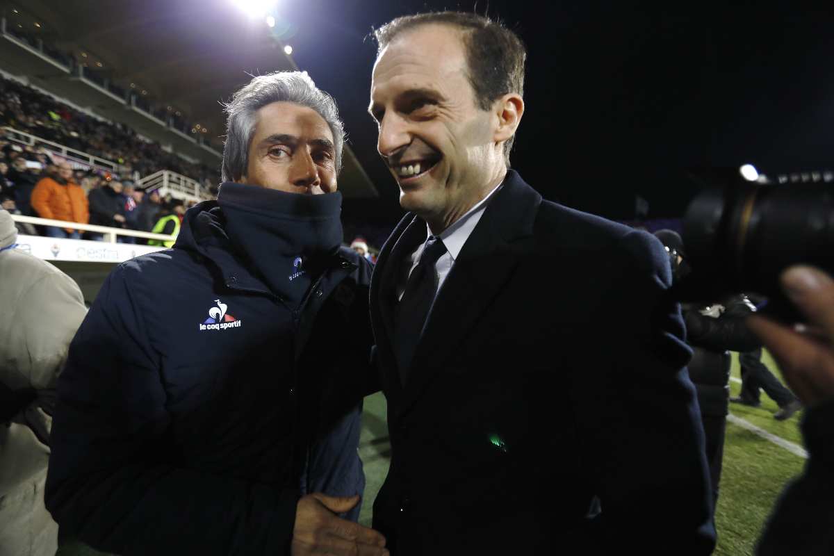 Allegri e Paulo Sousa