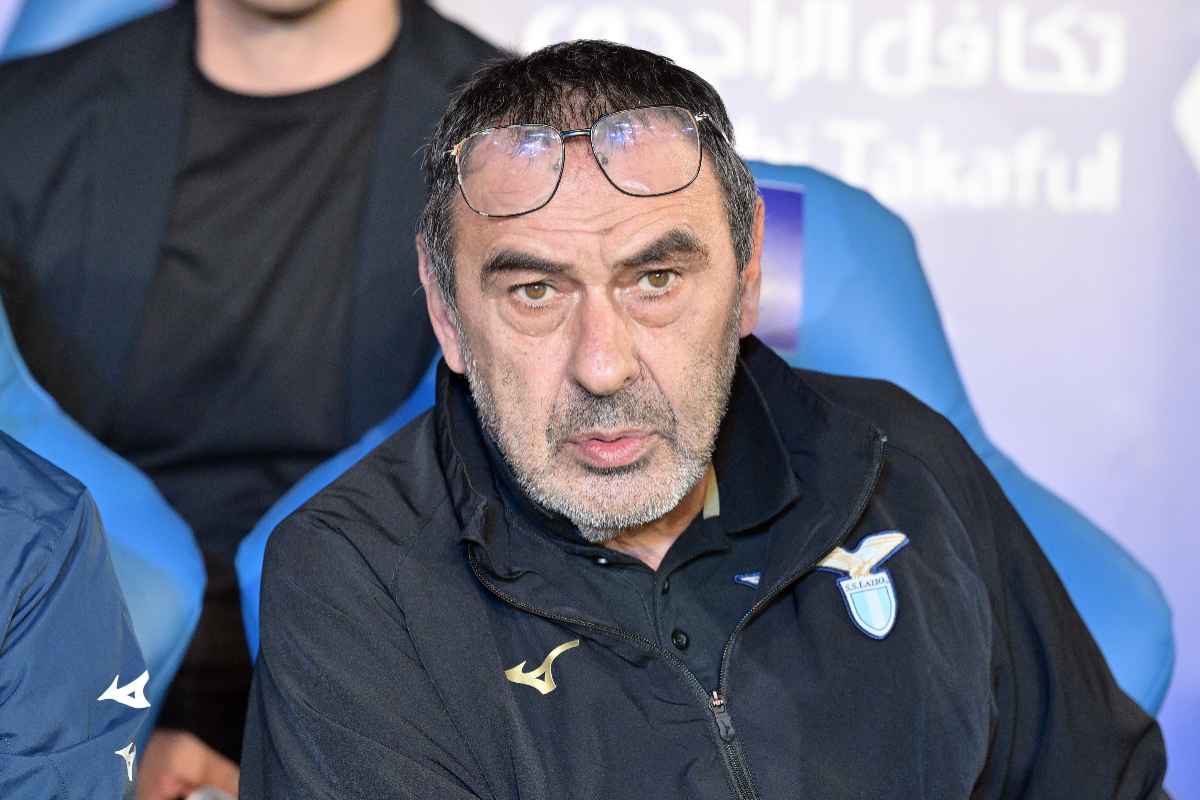 Sarri in panchina