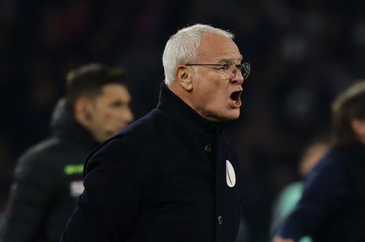 Furia Ranieri contro il Napoli in diretta tv