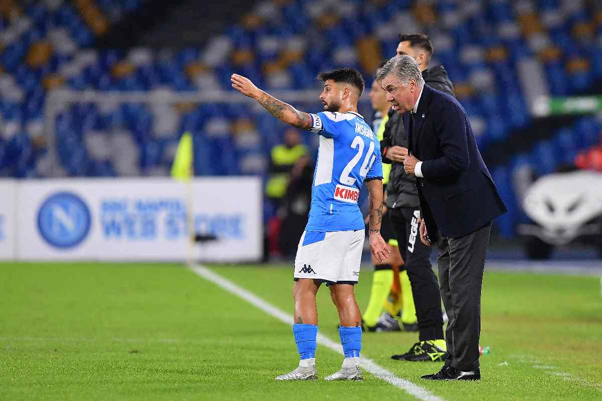 Ancelotti e Insigne