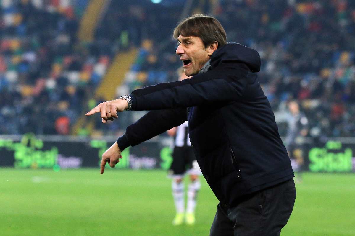 Conte in panchina