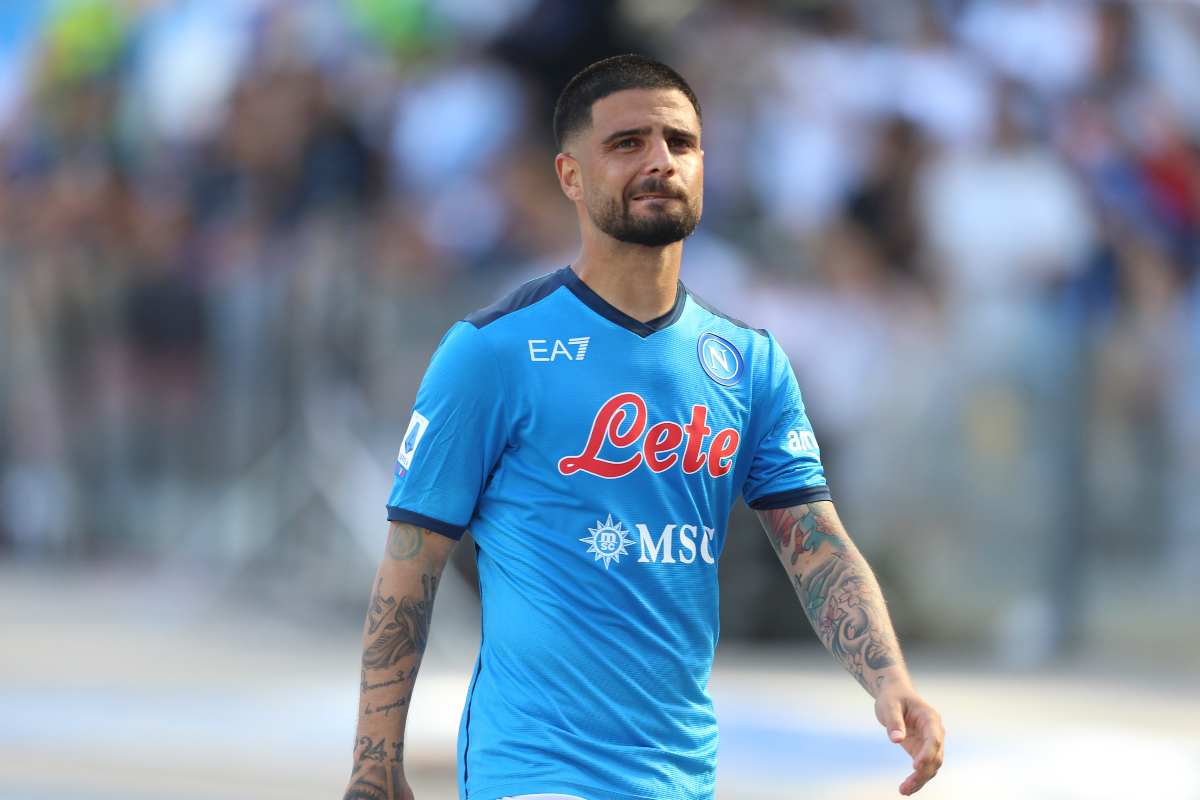 Insigne col Napoli