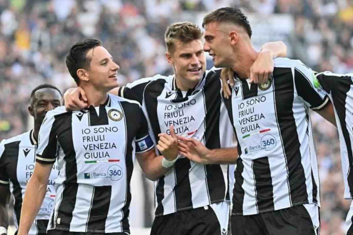 Giocatori dell'Udinese