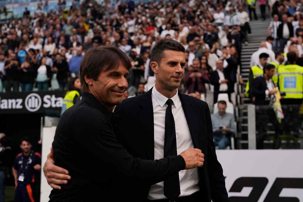 Conte e Thiago Motta