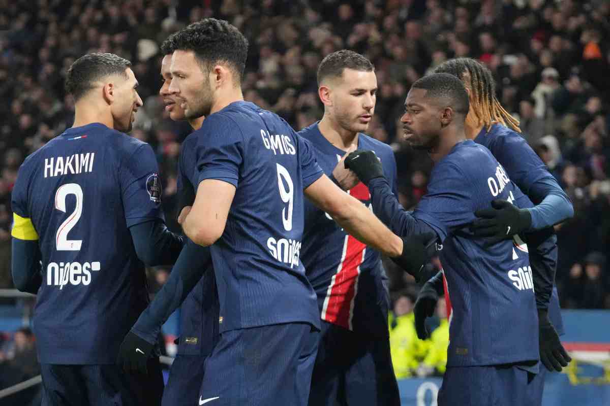 Giocatori del PSG