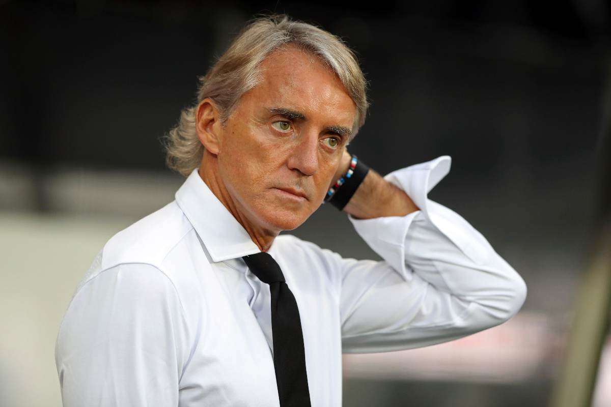 Roberto Mancini in panchina