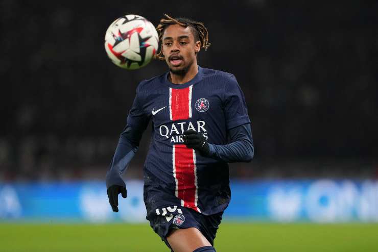 Barcola in azione Psg