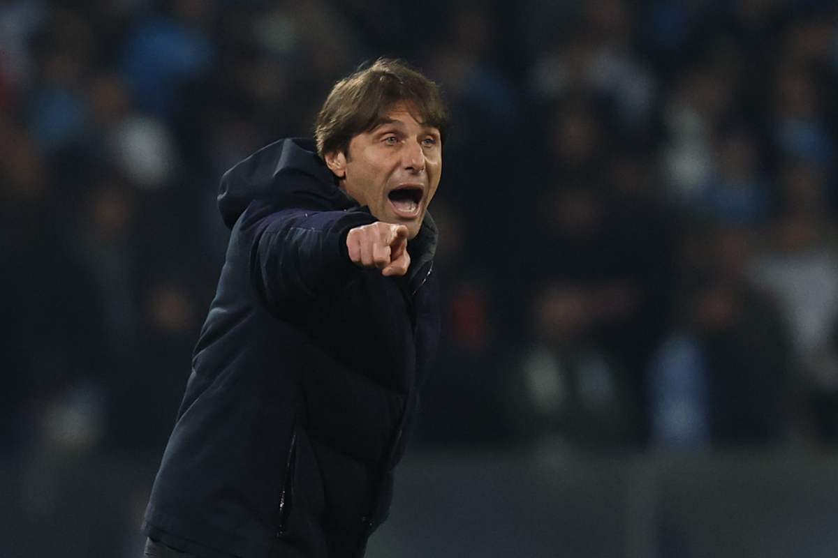 Conte infuriato