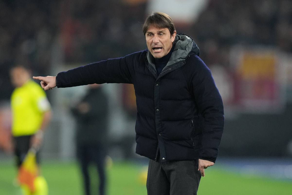 Antonio Conte in panchina