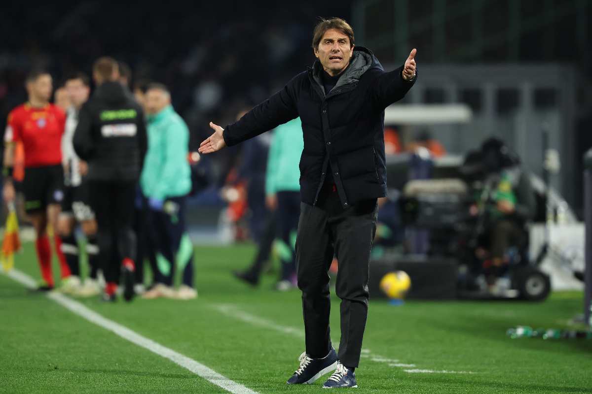 Conte in panchina