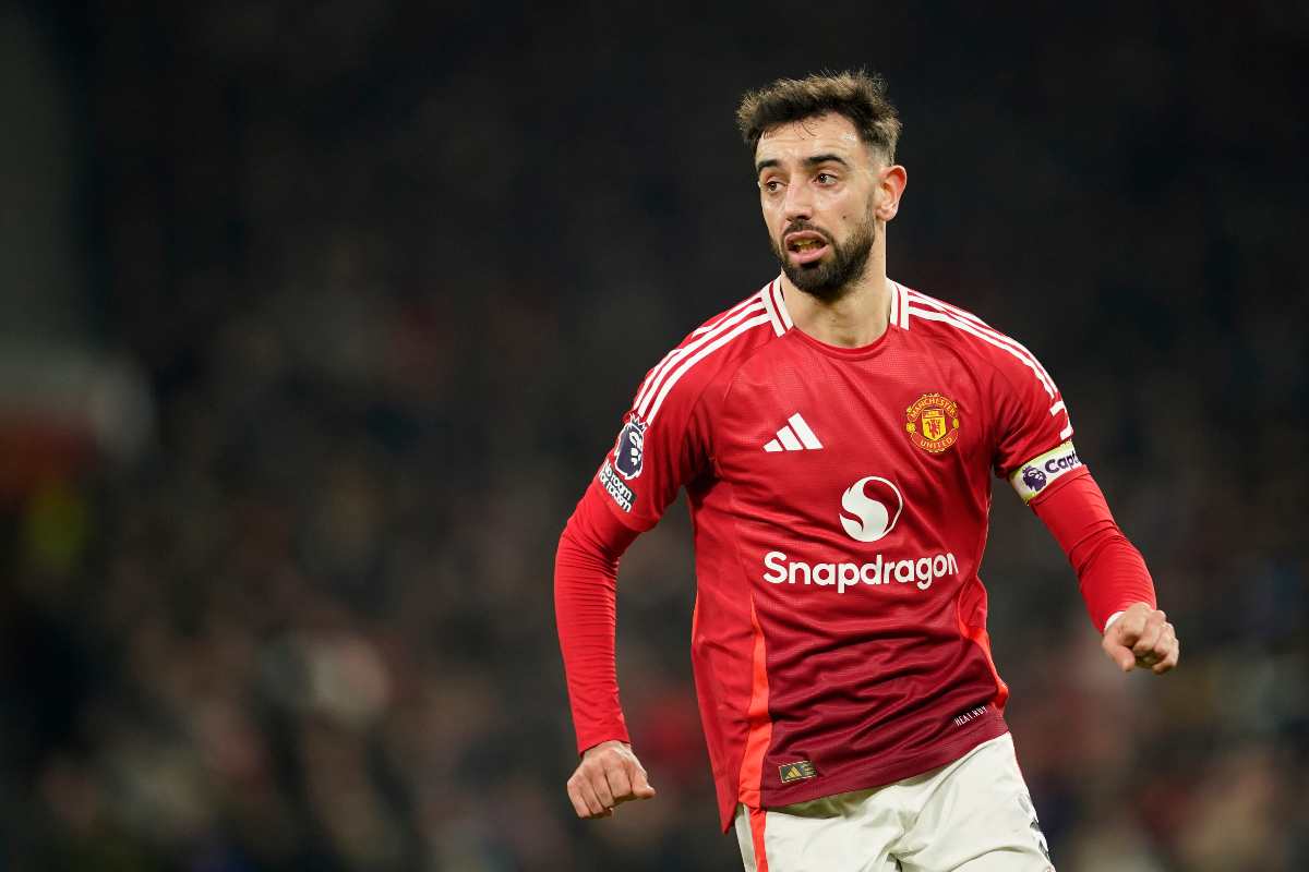 Bruno Fernandes in azione